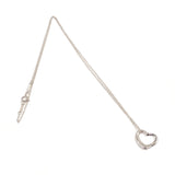 TIFFANY&Co. Necklace Open heart Elsa Peretti Silver925 Silver Women Second hand