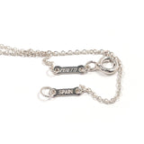 TIFFANY&Co. Necklace Open heart Elsa Peretti Silver925 Silver Women Second hand