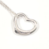 TIFFANY&Co. Necklace Open heart Elsa Peretti Silver925 Silver Women Second hand