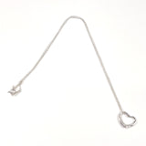 TIFFANY&Co. Necklace Open heart Elsa Peretti Silver925 Silver Women Second hand