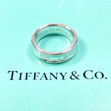 TIFFANY&Co. Ring 1837 Silver925 #US 7 3/4 Silver mens Second hand