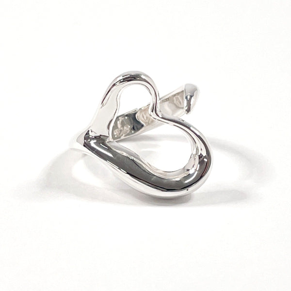 TIFFANY&Co. Ring Open heart Elsa Peretti Silver925 #US 4 1/2 Silver Women Second hand