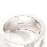 GUCCI Ring Branded Cutout G Silver925 #US 4 1/4 Silver Women Second hand