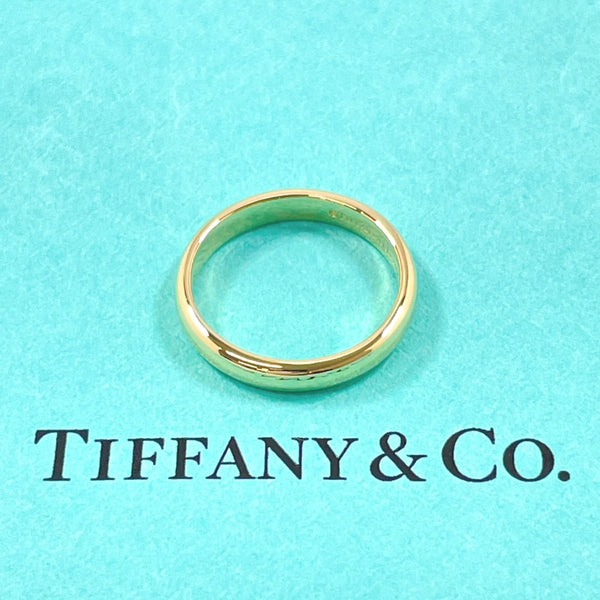 TIFFANY&Co. Ring Wedding band ring Forever K18 yellow gold #US 4 3/4 gold Women Second hand