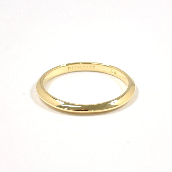 TIFFANY&Co. Ring knife edge band ring K18 yellow gold #US 3 1/4 gold Women Used