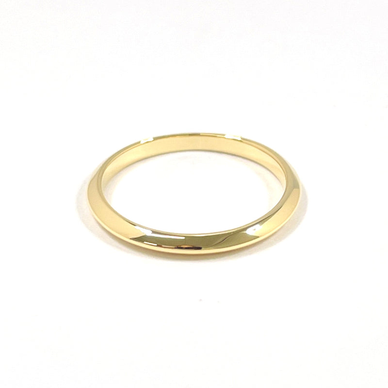 TIFFANY&Co. Ring knife edge band ring K18 yellow gold #US 3 1/4 gold Women Used