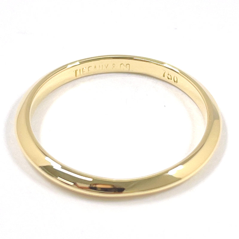 TIFFANY&Co. Ring knife edge band ring K18 yellow gold #US 3 1/4 gold Women Used