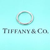 TIFFANY&Co. Ring Wedding band ring Pt950Platinum/diamond #5(JP Size) Silver Women Used