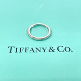 TIFFANY&Co. Ring Wedding band ring Forever Pt950Platinum/diamond #7.5(JP Size) Silver Women Used