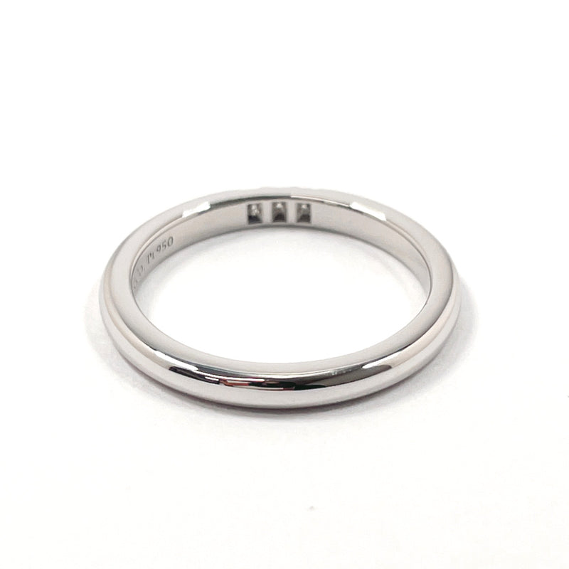 TIFFANY&Co. Ring Wedding band ring Pt950Platinum/diamond #6.5(JP Size) Silver Women Used