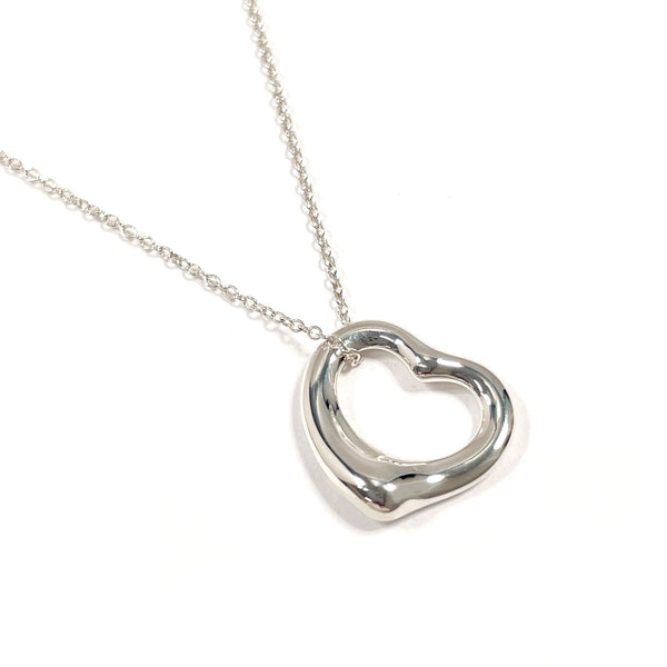 TIFFANY&Co. Necklace Open heart Elsa Peretti Silver925 Silver Women Second hand
