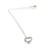 TIFFANY&Co. Necklace Open heart Elsa Peretti Silver925 Silver Women Second hand