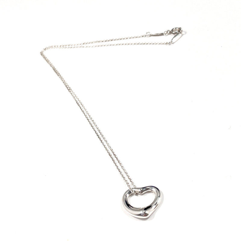 TIFFANY&Co. Necklace Open heart Elsa Peretti Silver925 Silver Women Second hand