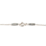 TIFFANY&Co. Necklace Open heart Elsa Peretti Silver925 Silver Women Second hand