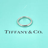 TIFFANY&Co. Ring Stacking band ring Elsa Peretti Pt950Platinum/diamond #10(JP Size) Silver Women Used