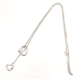 TIFFANY&Co. Necklace Double Open Heart Lariat Elsa Peretti Silver925 Silver Women Second hand