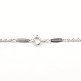 TIFFANY&Co. Necklace Double Open Heart Lariat Elsa Peretti Silver925 Silver Women Used