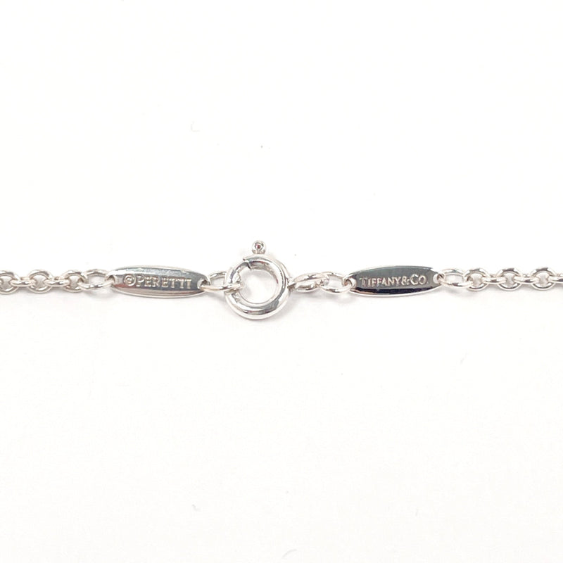 TIFFANY&Co. Necklace Double Open Heart Lariat Elsa Peretti Silver925 Silver Women Used