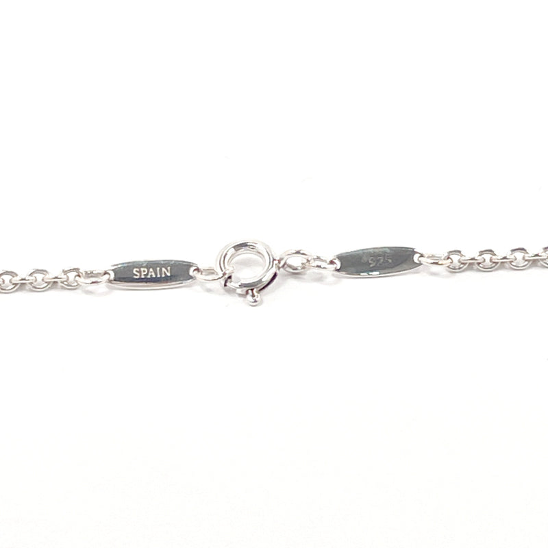 TIFFANY&Co. Necklace Double Open Heart Lariat Elsa Peretti Silver925 Silver Women Used