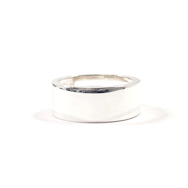 GUCCI Ring Branded Cutout G Silver925 #US 6 3/4 Silver unisex Second hand