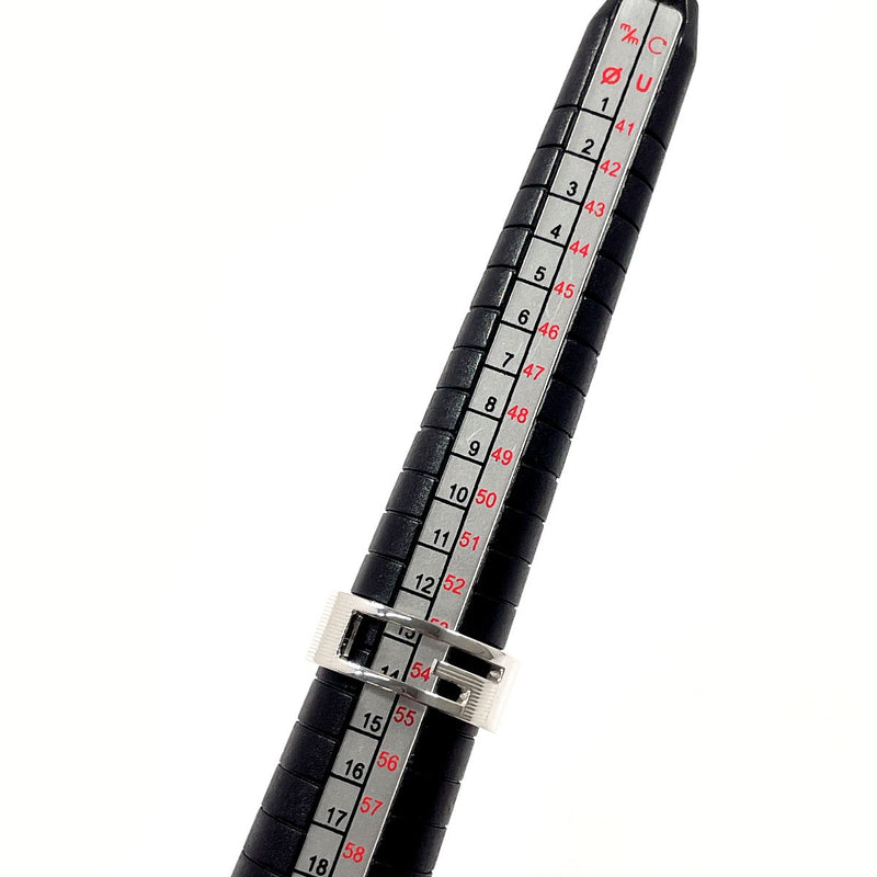 GUCCI Ring Branded Cutout G Silver925 #US 6 3/4 Silver unisex Second hand