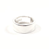 GUCCI Ring Branded Cutout G Silver925 #US 6 3/4 Silver Women Second hand