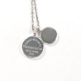 TIFFANY&Co. Necklace Return to Mini Double Round Silver925 Silver Women Second hand