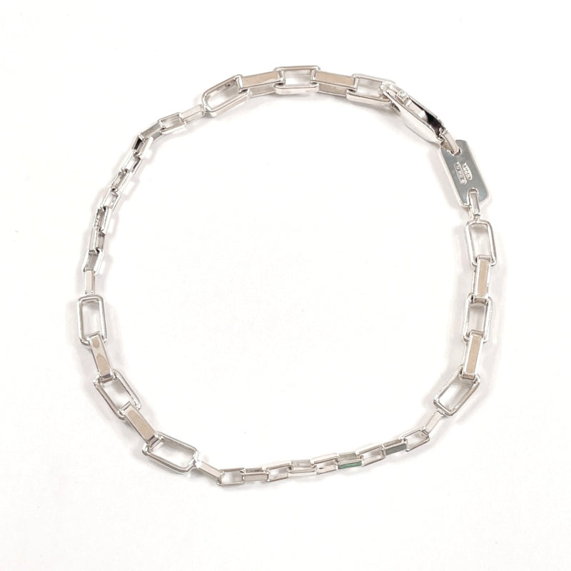 GUCCI bracelet Square Chain Silver925 Silver Women Second hand