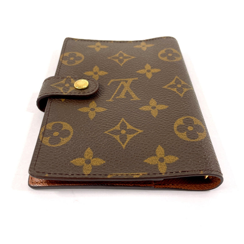 LOUIS VUITTON Notebook cover R20005 Agenda PM Monogram canvas Brown unisex Used