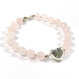 TIFFANY&Co. bracelet heart knock Silver925/Rose Quartz pink pink Women Second hand