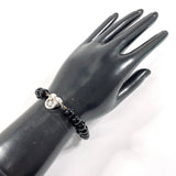 TIFFANY&Co. bracelet heart knock Silver925/onyx Black Black Women Second hand