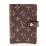 LOUIS VUITTON Notebook cover R20005 Agenda PM Monogram canvas Brown unisex Second hand