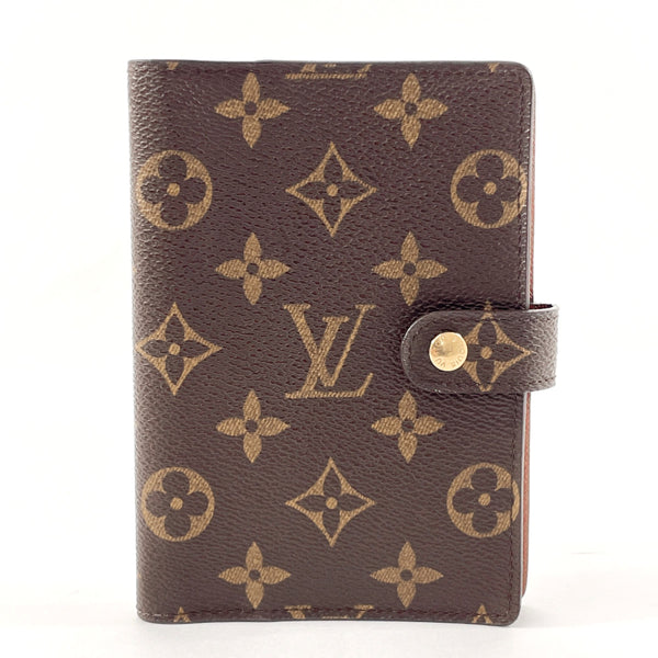 LOUIS VUITTON Notebook cover R20005 Agenda PM Monogram canvas Brown unisex Used