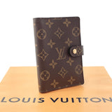 LOUIS VUITTON Notebook cover R20005 Agenda PM Monogram canvas Brown unisex Used