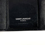 SAINT LAURENT PARIS key holder  438963 Croco embossed six hooks leather Black Women Used