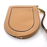 DELVAUX coin purse Fragment case Pin D Multifunction leather Brown unisex Used