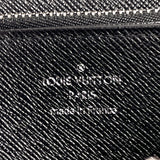 LOUIS VUITTON purse M61857 Zippy wallet Epi Leather Black Black mens Used