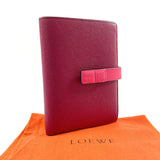 LOEWE wallet Vertical Wallet Medium leather pink Women Used