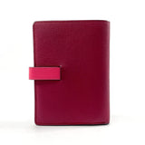 LOEWE wallet Vertical Wallet Medium leather pink Women Used