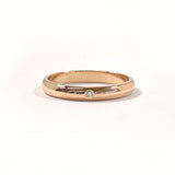 CARTIER Ring 1895 Wedding Ring K18 Pink Gold/diamond #US 4 3/4 Pink gold Women Second hand