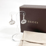 GUCCI earring Interlocking G Silver925 Silver Women Second hand