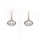 GUCCI earring Interlocking G Silver925 Silver Women Second hand