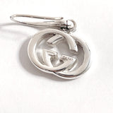 GUCCI earring Interlocking G Silver925 Silver Women Second hand