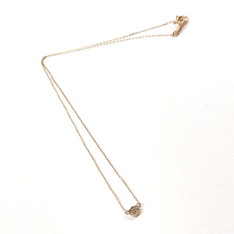 ete Necklace 79604100 brilliant K10 yellow gold gold Women Second hand