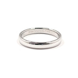 TIFFANY&Co. Ring Wedding band ring Forever Pt950Platinum #US 6 1/2 Silver unisex Second hand