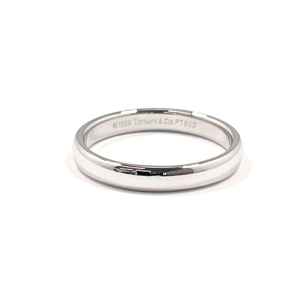 TIFFANY&Co. Ring Wedding band ring Forever Pt950Platinum #US 6 1/2 Silver unisex Second hand