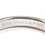 TIFFANY&Co. Ring Wedding band ring Forever Pt950Platinum #US 6 1/2 Silver unisex Second hand