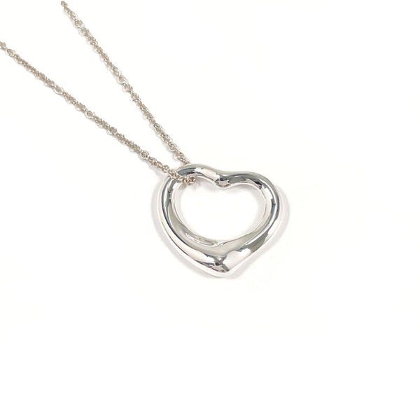 TIFFANY&Co. Necklace Open heart Elsa Peretti Silver925 Silver Women Second hand