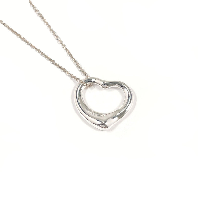 TIFFANY&Co. Necklace Open heart Elsa Peretti Silver925 Silver Women Second hand