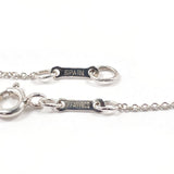 TIFFANY&Co. Necklace Open heart Elsa Peretti Silver925 Silver Women Second hand